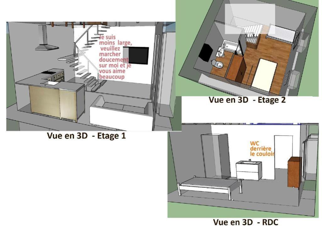Mini House Daire Lesneven Dış mekan fotoğraf